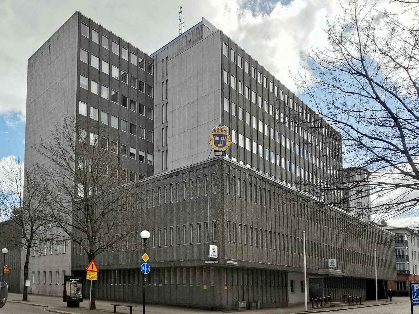 Polishuset in Borås  high-rise building